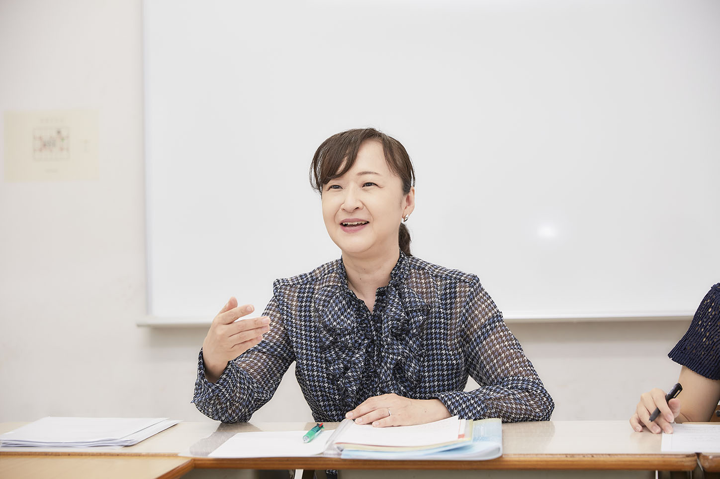 常山菜穂子 先生の授業